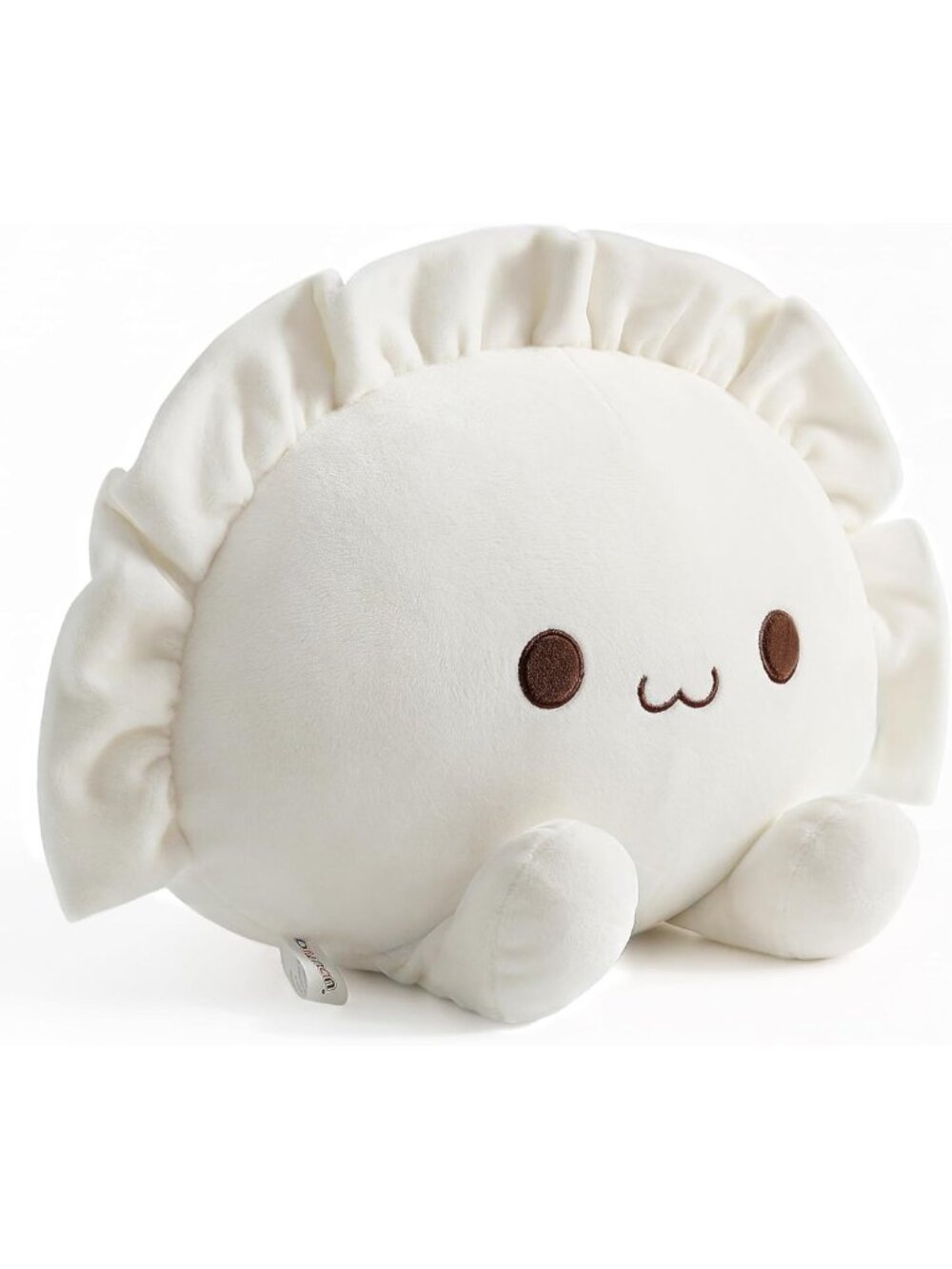 Cute Pierogi Pillow - Soft Dumpling Plush Toy, Funny Food Stuffed Animal Gift